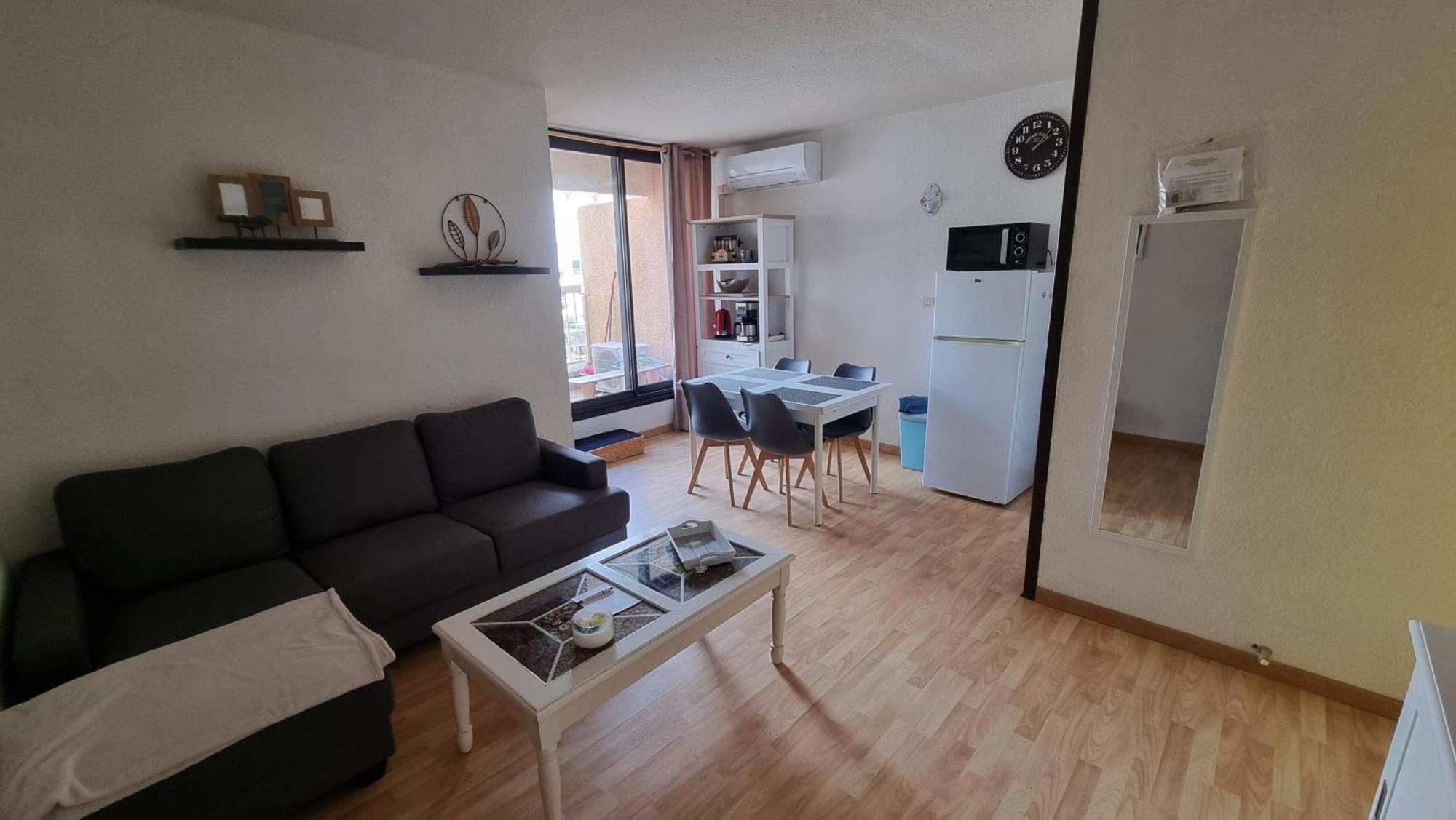 Gruissan-Port-T2-2Chambres-5Pers-43M2-Climatise-Parking-Valerie Eksteriør billede